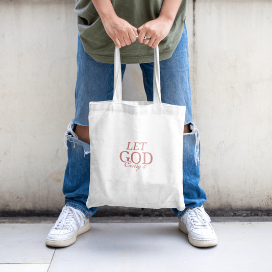 Tote Bag- Let God Carry It