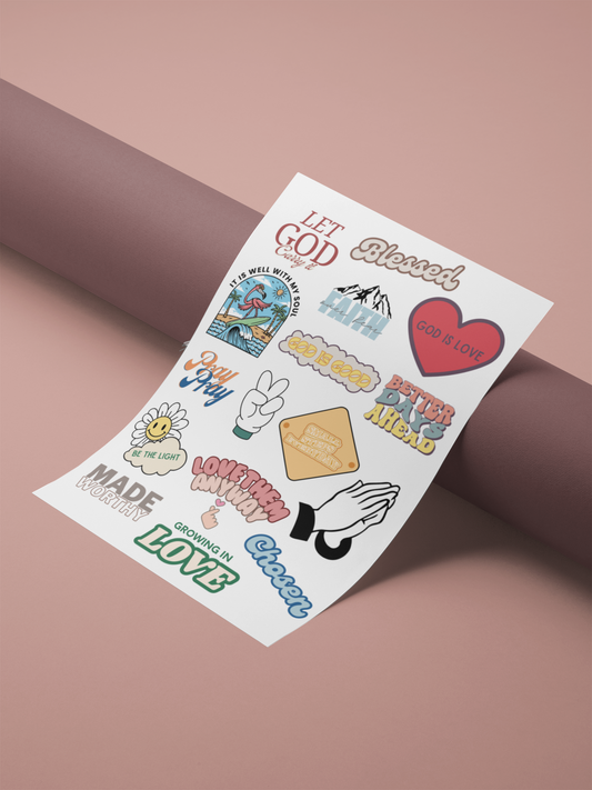 Feel Good Sticker Sheet